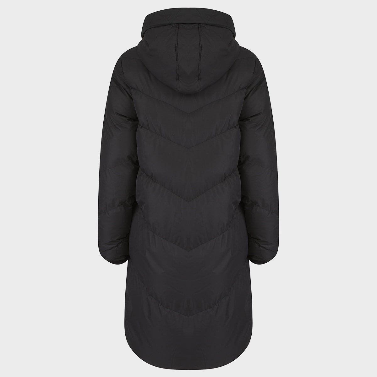 Saint and Sinner Black Quilted Coat from You Know Who's