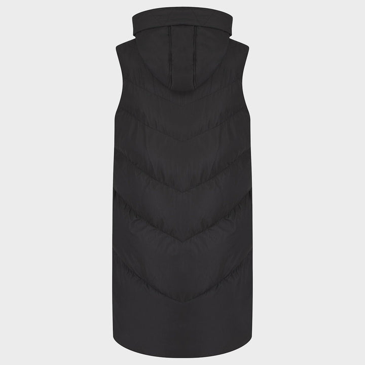 Saint and Sinner Black Quilted Gilet from You Know Who's