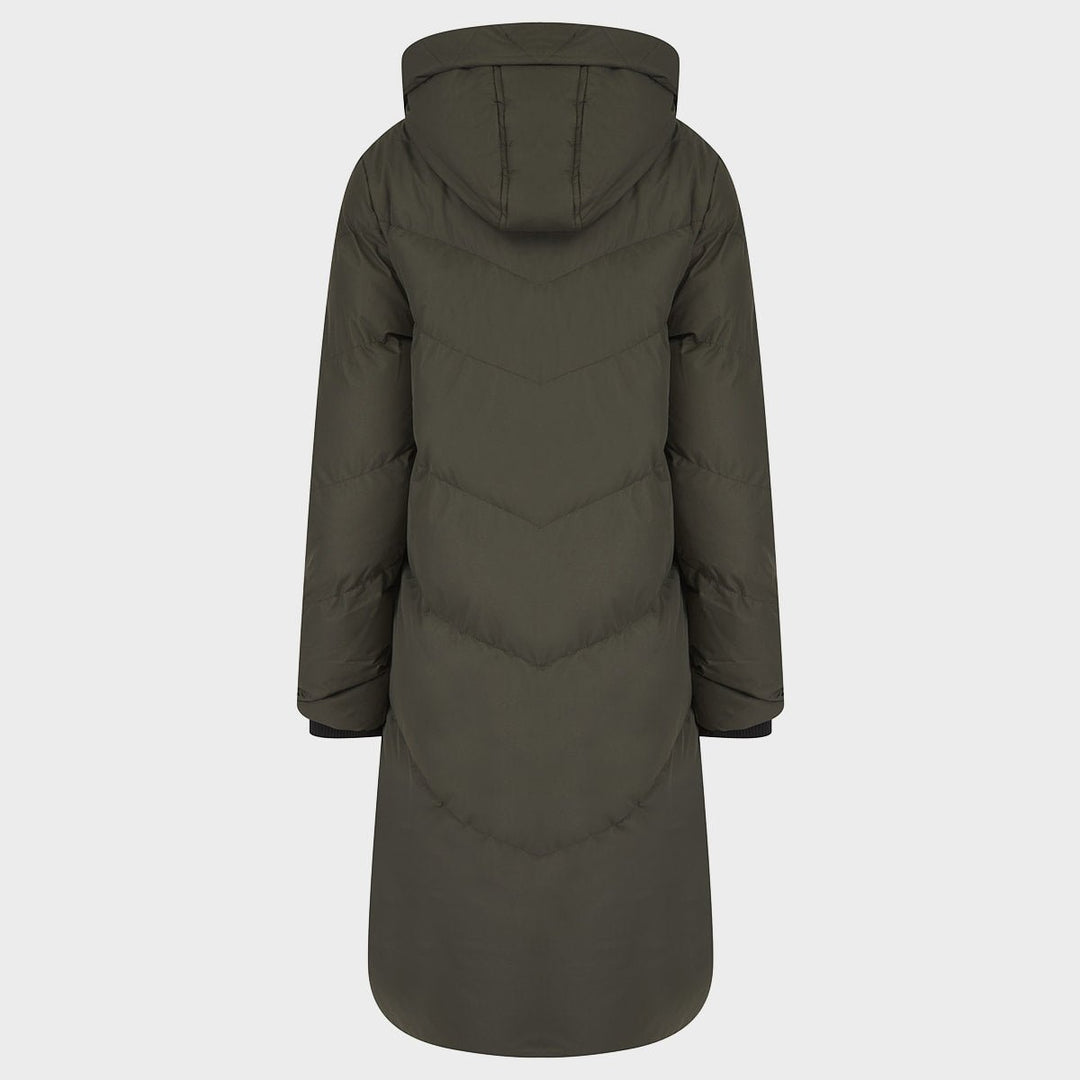 Saint and Sinner Khaki Quilted Coat from You Know Who's