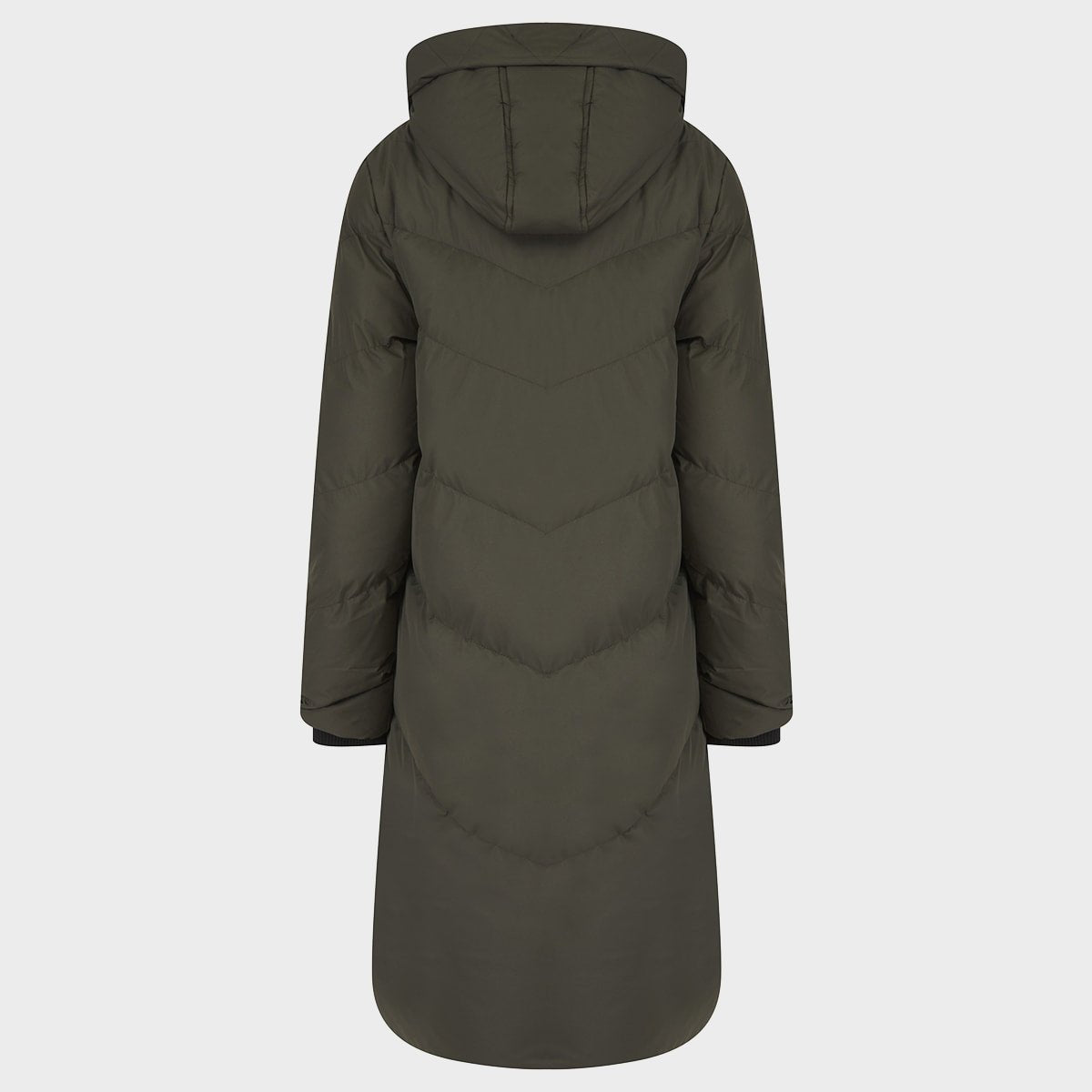 Saint and Sinner Khaki Quilted Coat from You Know Who's