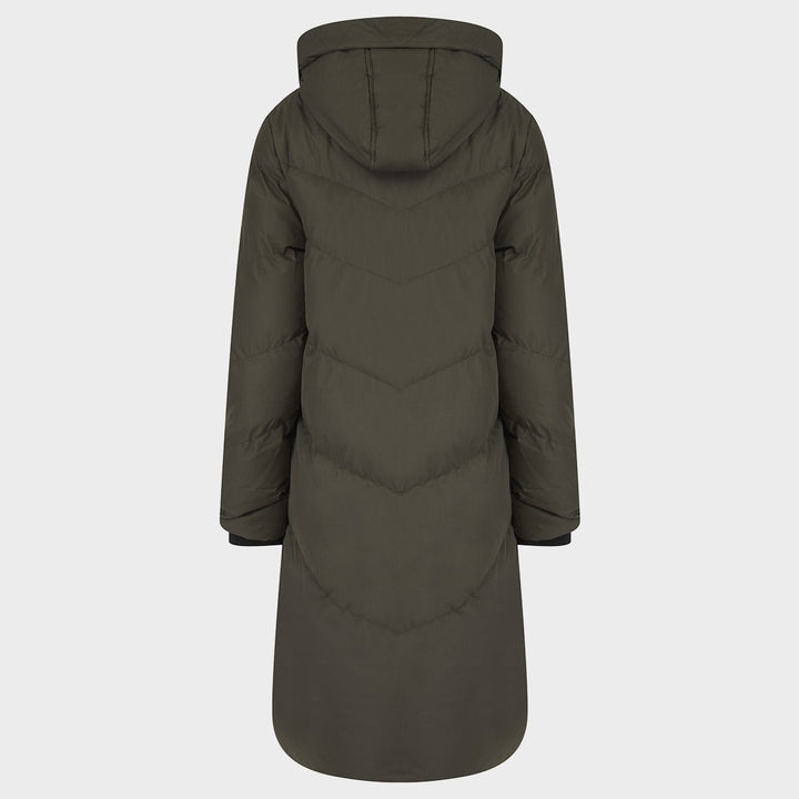 Saint and Sinner Khaki Quilted Coat from You Know Who's