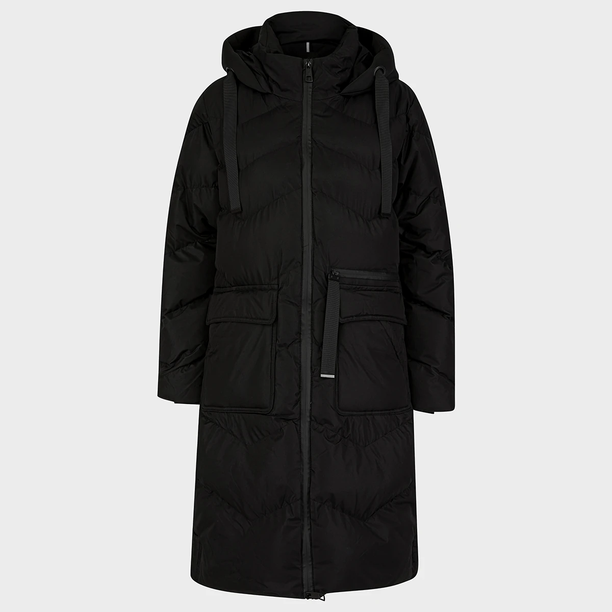 Saint Sinner Chevron Padded Coat