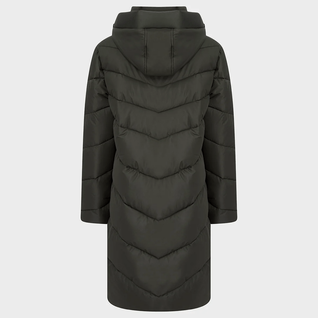 Saints and Sinners Chevron Padded Coat from You Know Who's