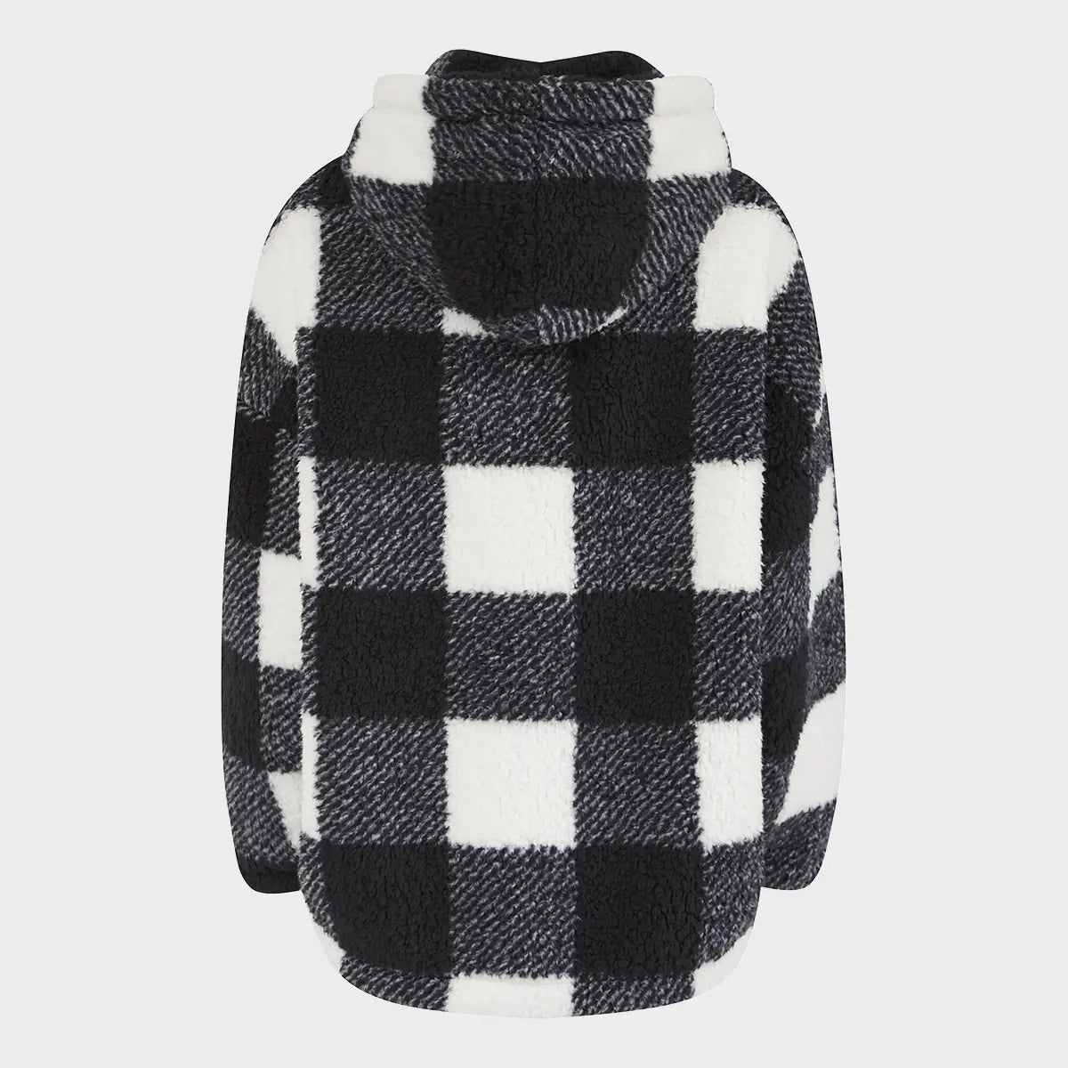 Saints and Sinners Ladies Checked Zip Fleece from You Know Who's