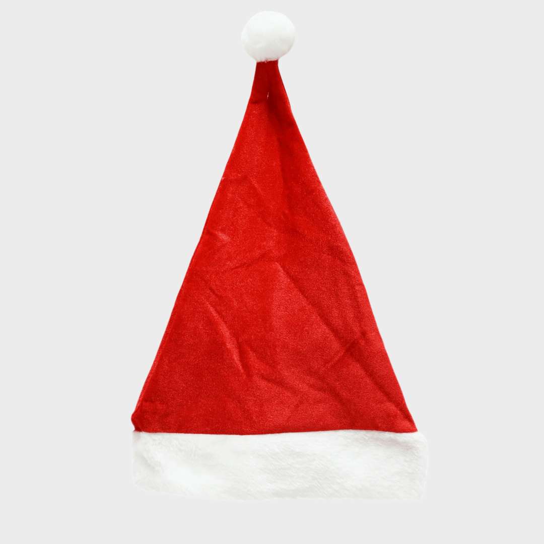 Santa hat velvet adult from You Know Who's