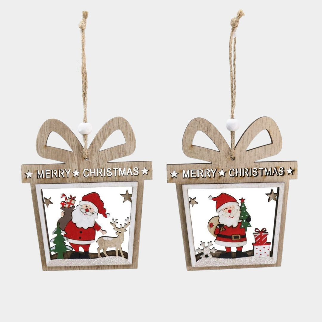 Santa Present Hanging Decoration from You Know Who's