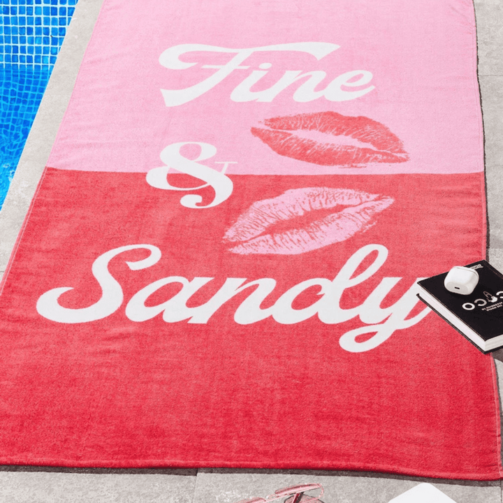 Sassy B Fine And Sandy Beach Towel from You Know Who's