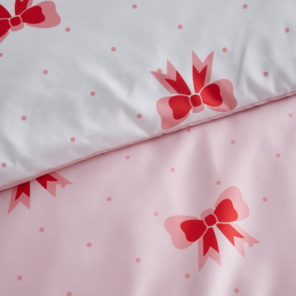 Sassy B Pink Dotty Bows King Bedding Set from You Know Who's