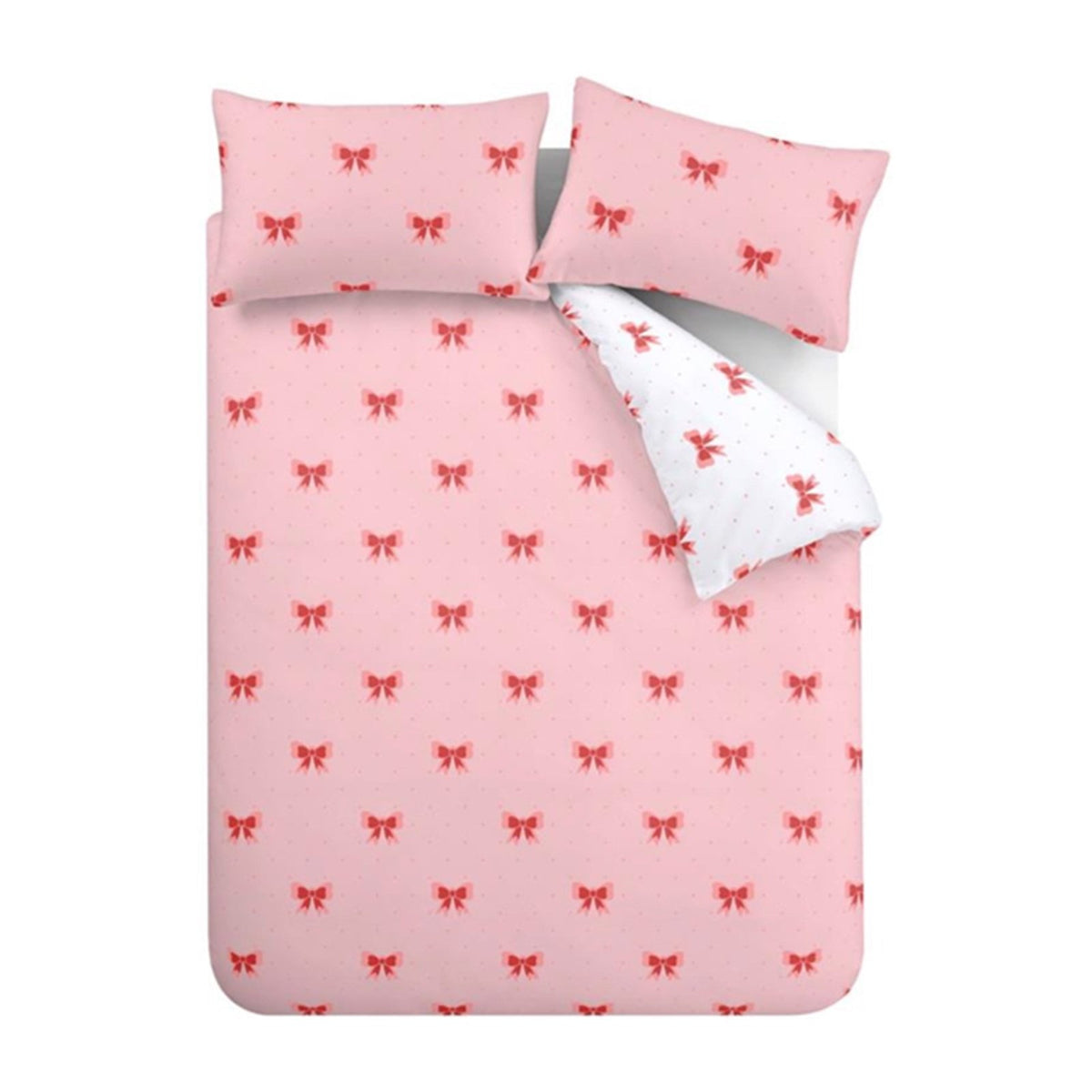 Sassy B Pink Dotty Bows King Bedding Set from You Know Who's