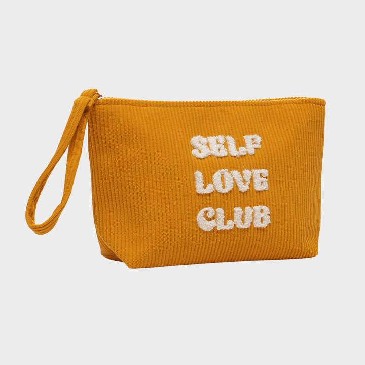 Self Love Club Corduroy Pouch Mustard from You Know Who's