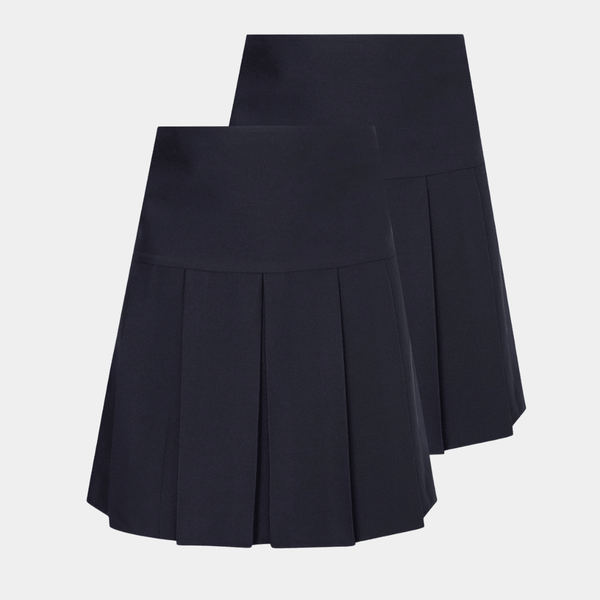 Senior 2pk Wide Pleat School Skirt from You Know Who's