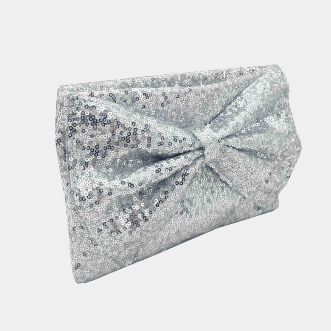 Sequin Bow Clutch Bag from You Know Who's