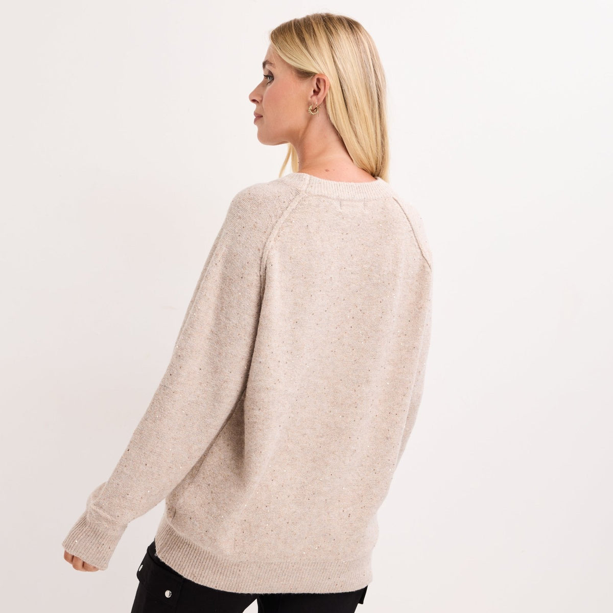 Sequin Raglan Seam Jumper from You Know Who's