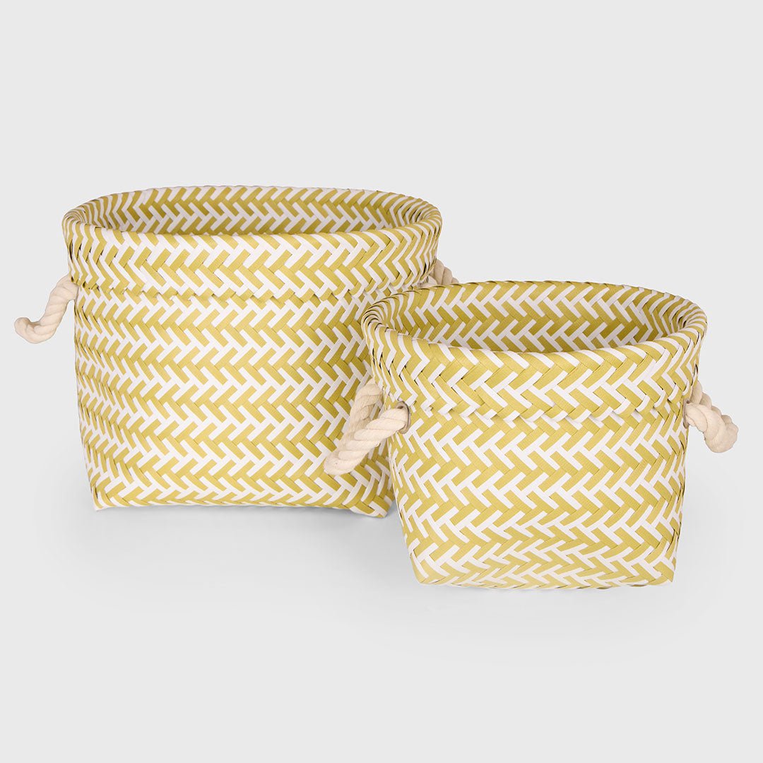 Set of 2 Plastic PVC Basket from You Know Who's