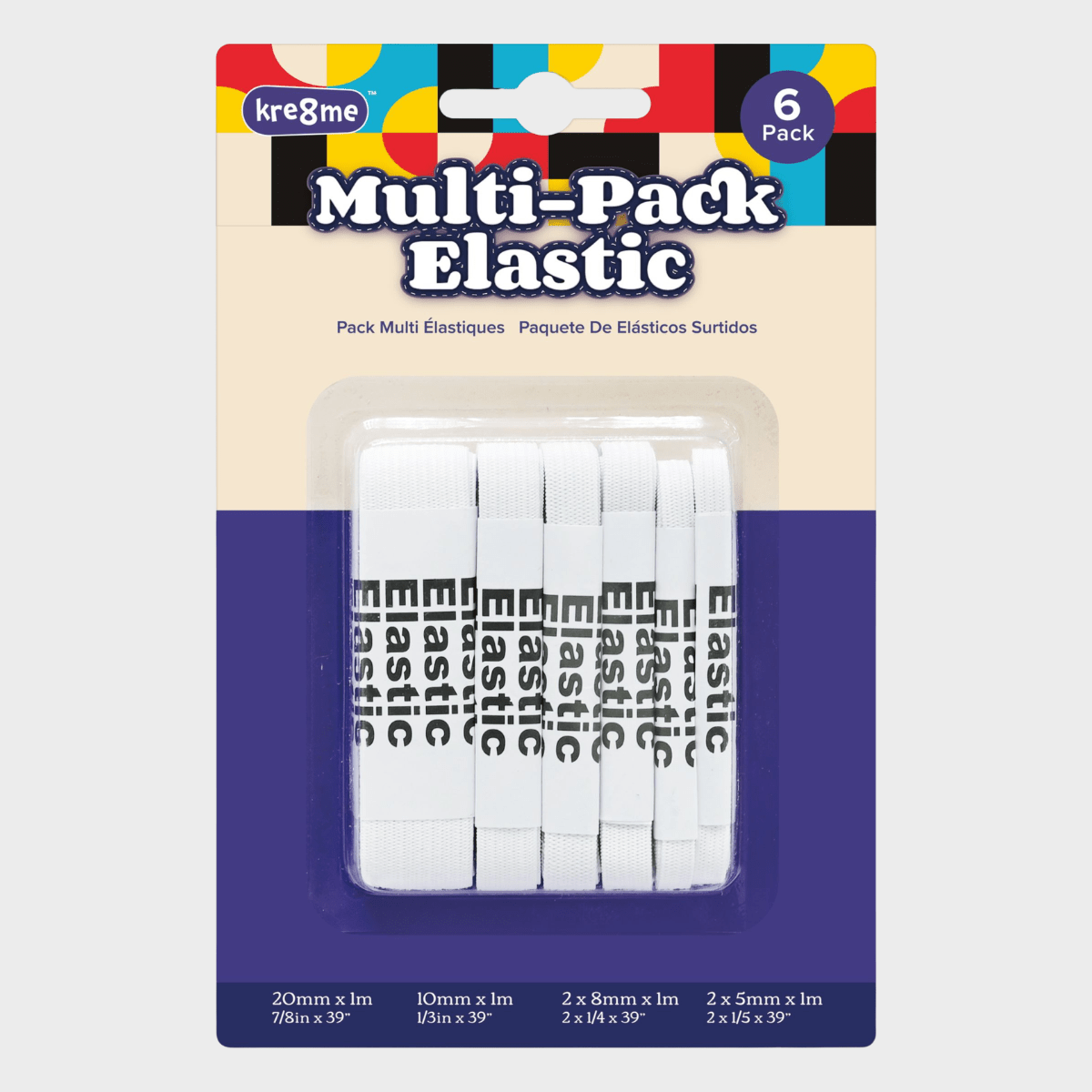 Sewing Elastic 6 Multi Pack from You Know Who's