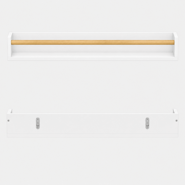 Shelf With Pine Rail- 60cm from You Know Who's