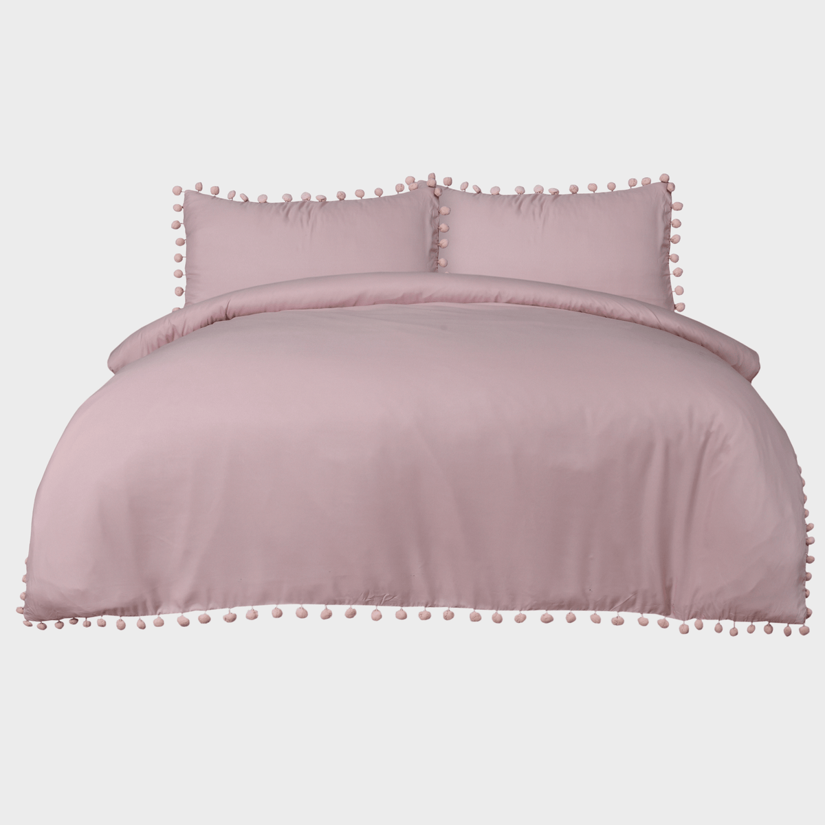 Sleepdown Blush Pom Pom Duvet Set from You Know Who's