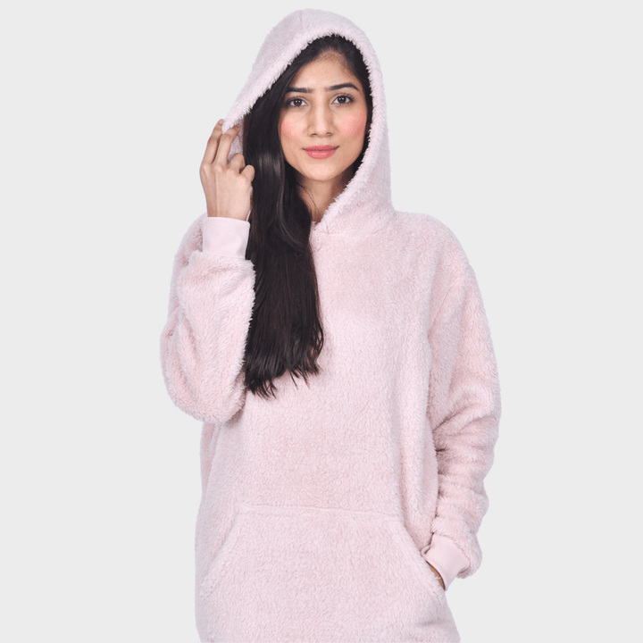 Sleepdown Blush Snuggle Hoodie from You Know Who's