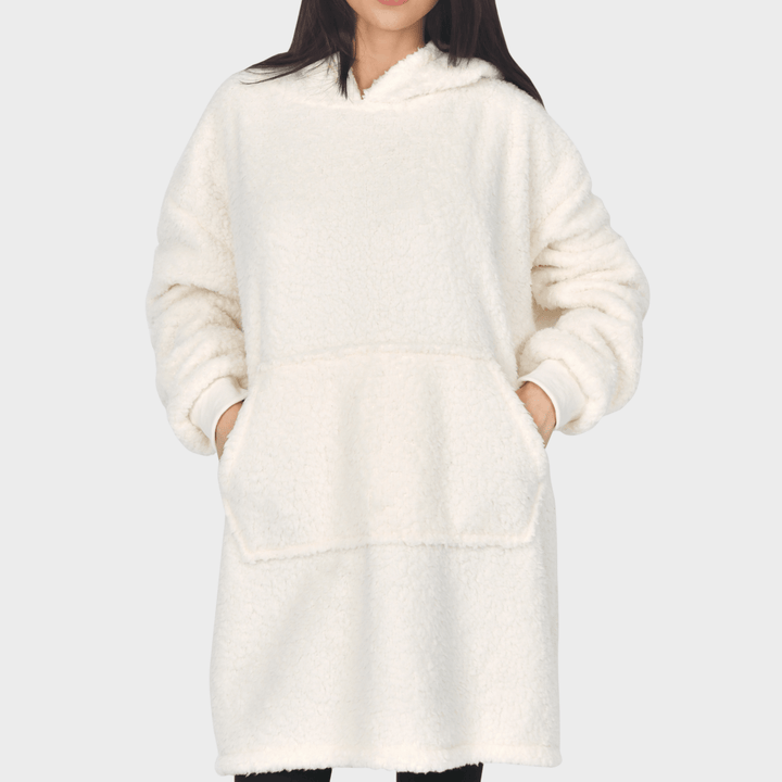 Sleepdown Cream One - size Blanket Hoodie from You Know Who's