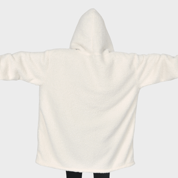 Sleepdown Cream One - size Blanket Hoodie from You Know Who's