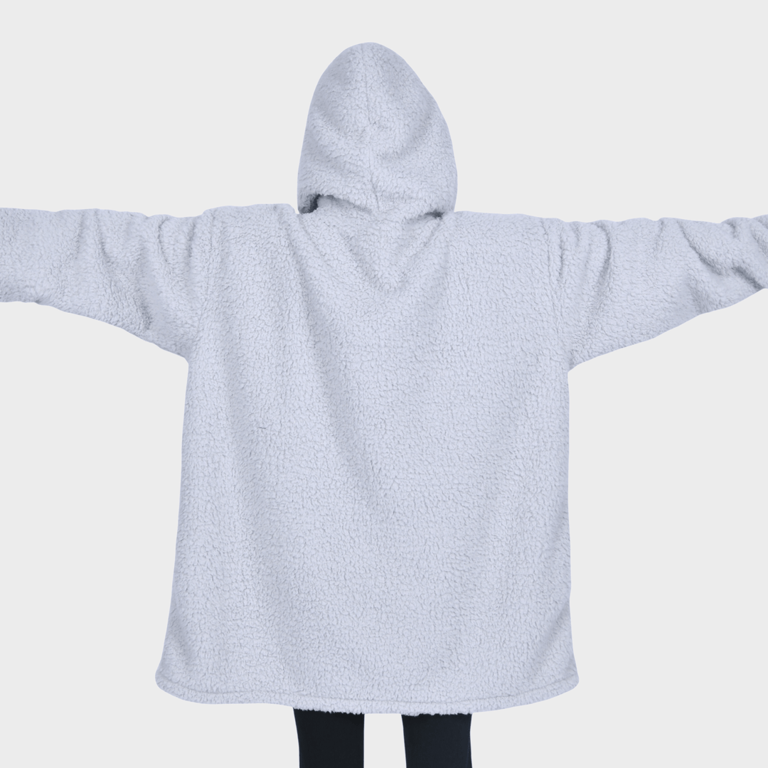 Sleepdown Grey One - size Blanket Hoodie from You Know Who's