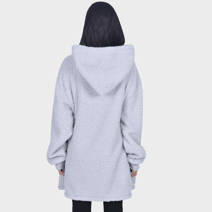 Sleepdown Grey One - size Blanket Hoodie from You Know Who's