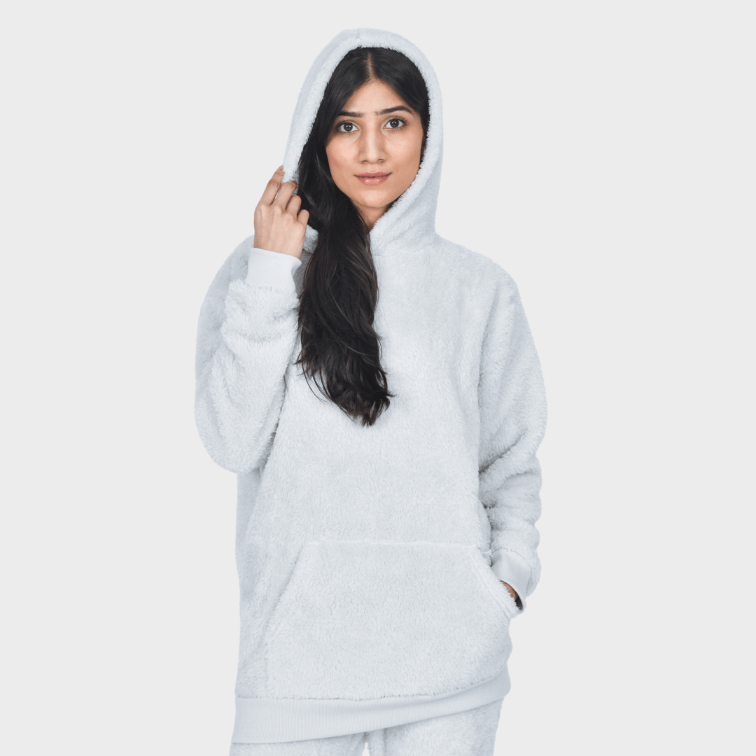 Sleepdown Grey Snuggle Hoodie from You Know Who's