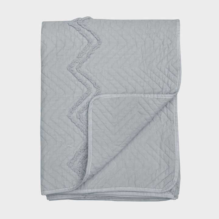 Sleepdown Grey Tufted Bedspread 150x200 from You Know Who's