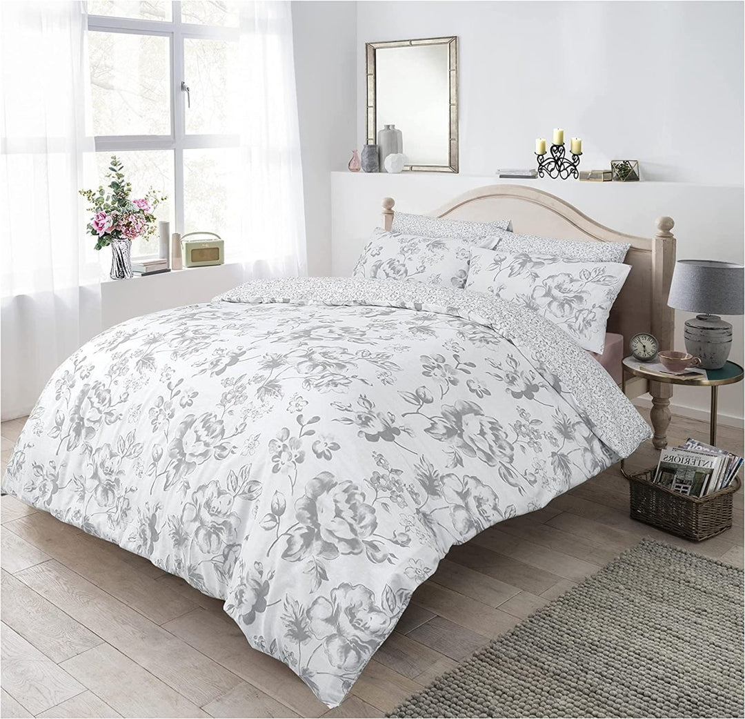 Sleepdown Monochrome Floral Duvet Set from You Know Who's