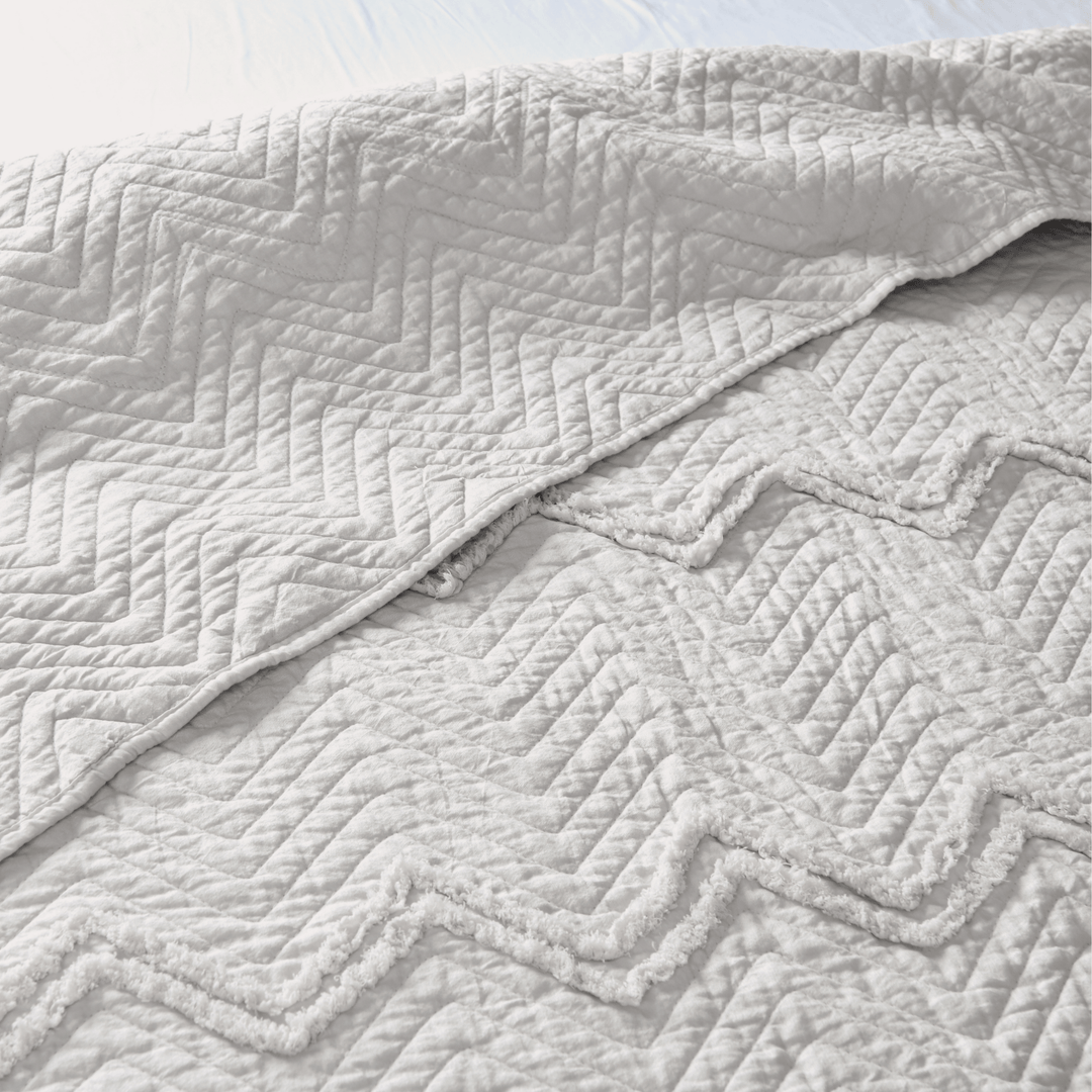 Sleepdown Natural Tufted Bedspread 150x200 from You Know Who's