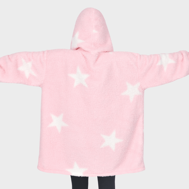Sleepdown Pink One - size Blanket Hoodie from You Know Who's