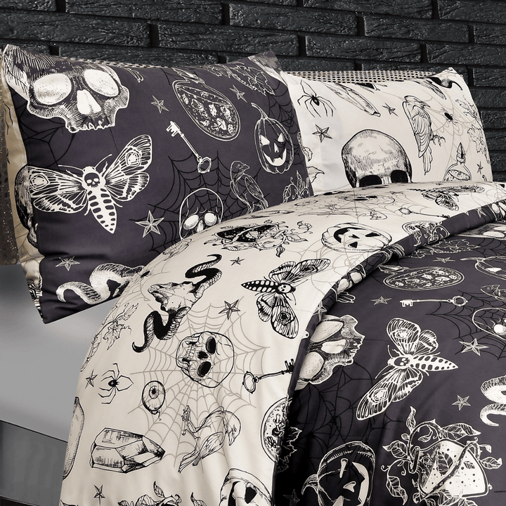 Sleepdown Reversible Mystical Gothic Single Duvet Set from You Know Who's