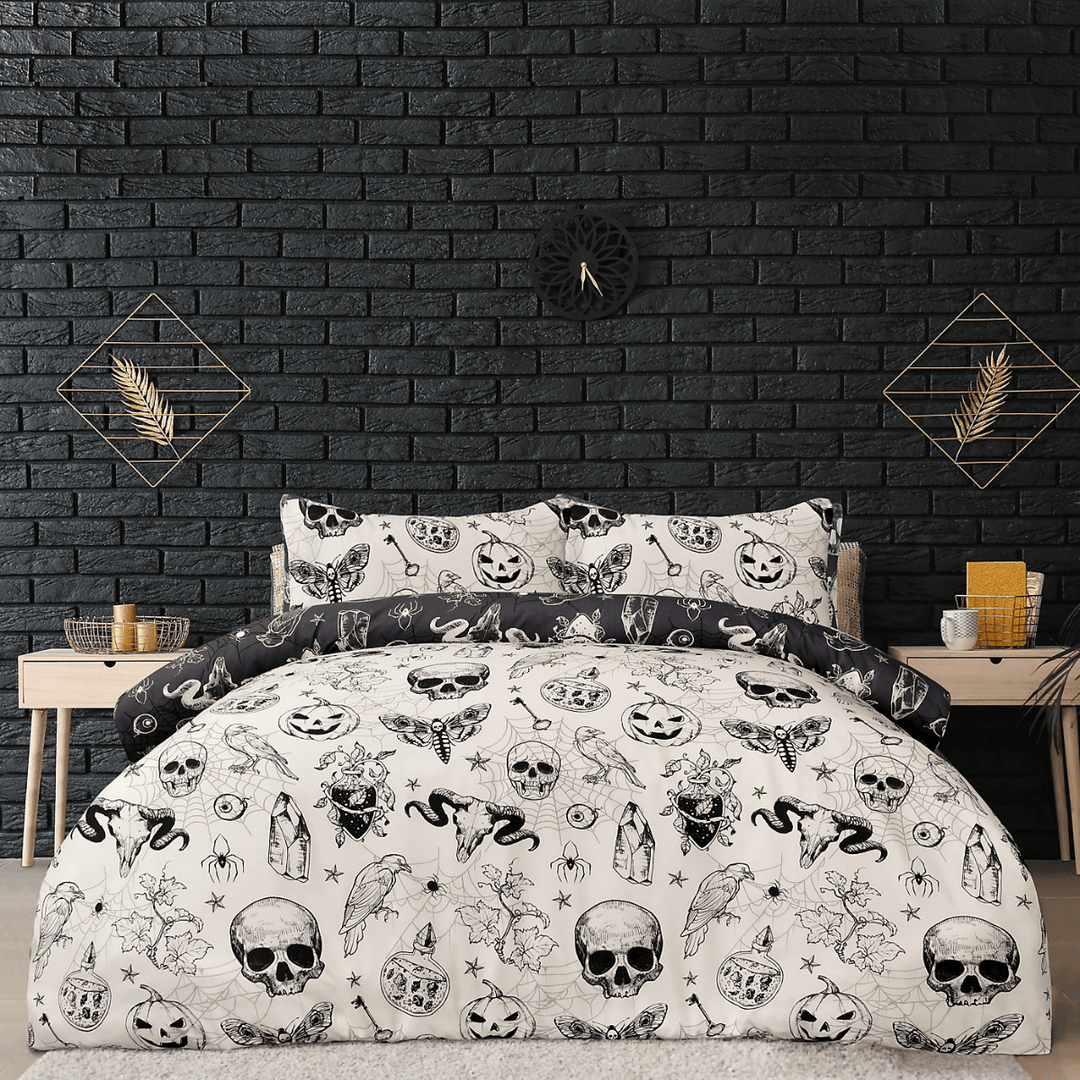 Sleepdown Reversible Mystical Gothic Single Duvet Set from You Know Who's