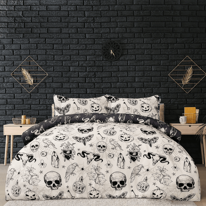 Sleepdown Reversible Mystical Gothic Single Duvet Set from You Know Who's