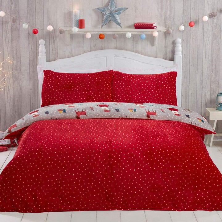 Sleepdown Santa Christmas Fleece Duvet from You Know Who's