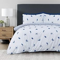 Sleepdown Sea - Shore Reversible Duvet Set from You Know Who's