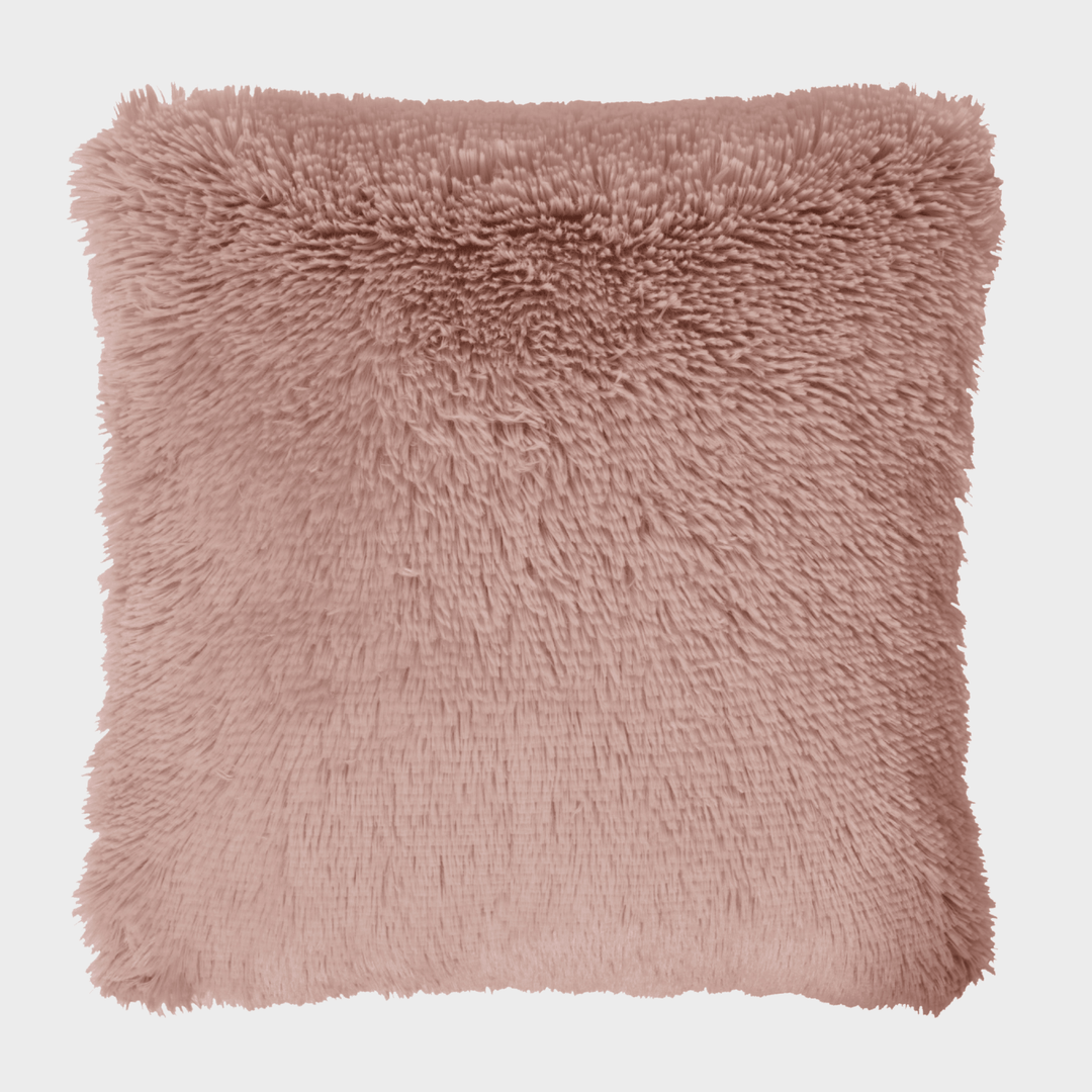 Sleepdown Shaggy Faux Fur Blush 45x45cm from You Know Who's