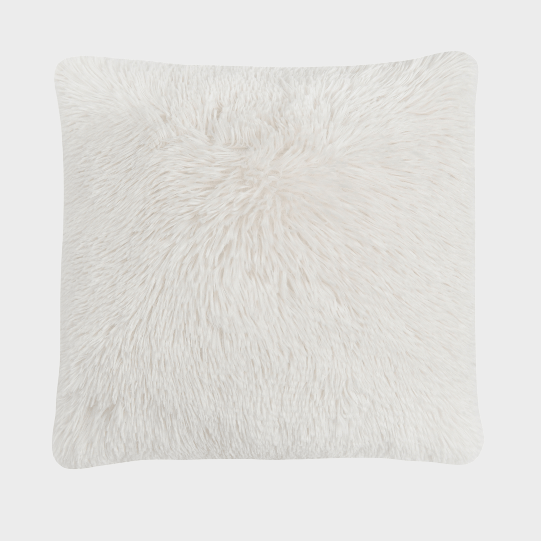 Sleepdown Shaggy Faux Fur Cream 45x45cm from You Know Who's