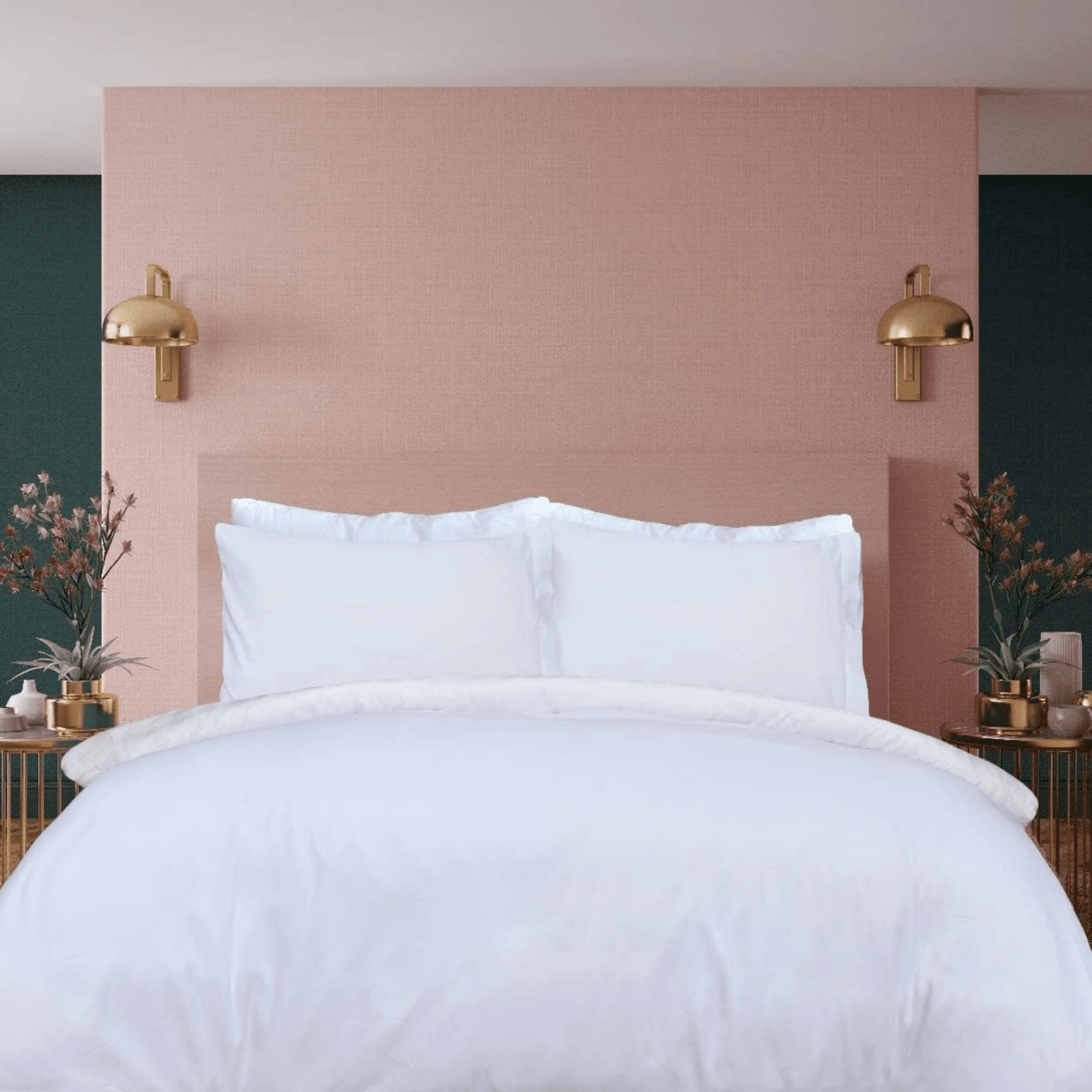 Sleepdown White U Shape Tufted Duvet Set from You Know Who's