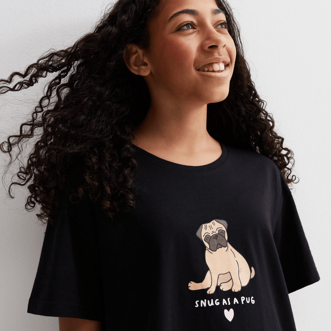 Snug As a Pug Pyjamas (9 - 15Y) from You Know Who's