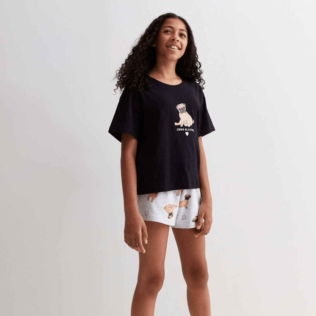 Snug As a Pug Pyjamas (9 - 15Y) from You Know Who's