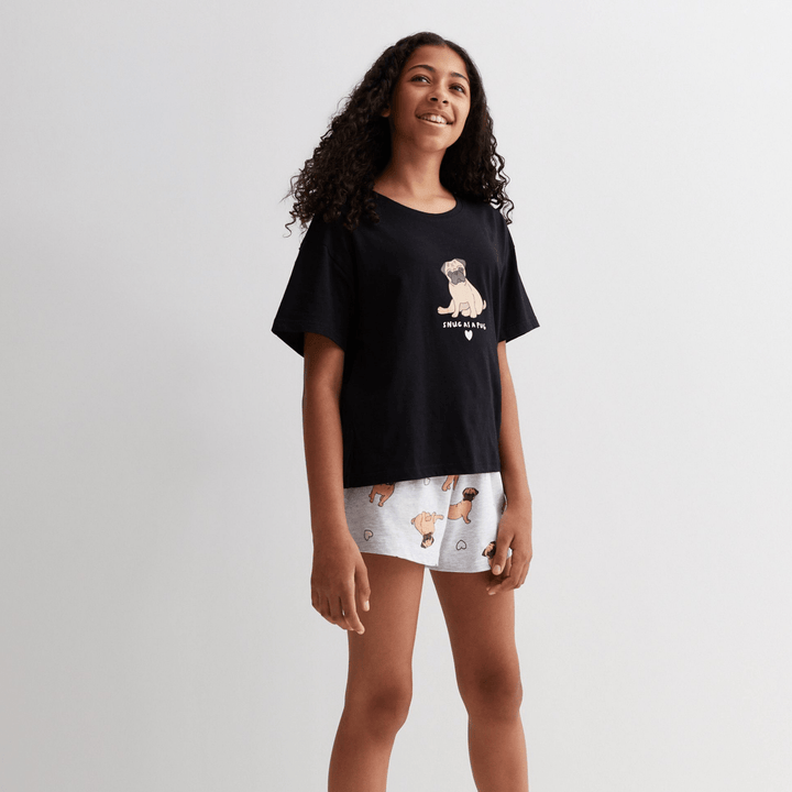 Snug As a Pug Pyjamas (9 - 15Y) from You Know Who's