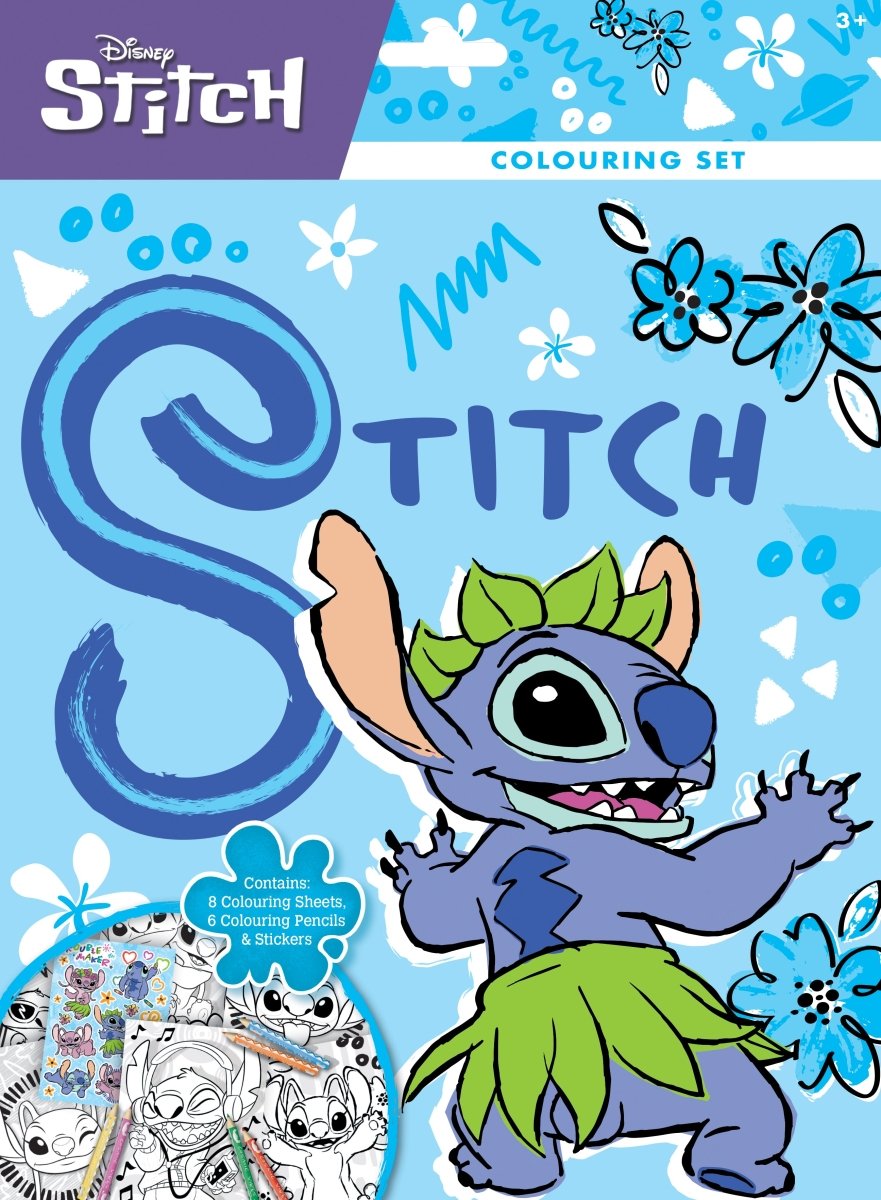 Stitch Colouring Set from You Know Who's