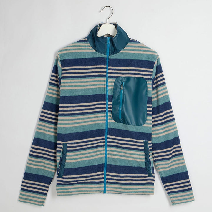 Striped Full Zip Fleece from You Know Who's