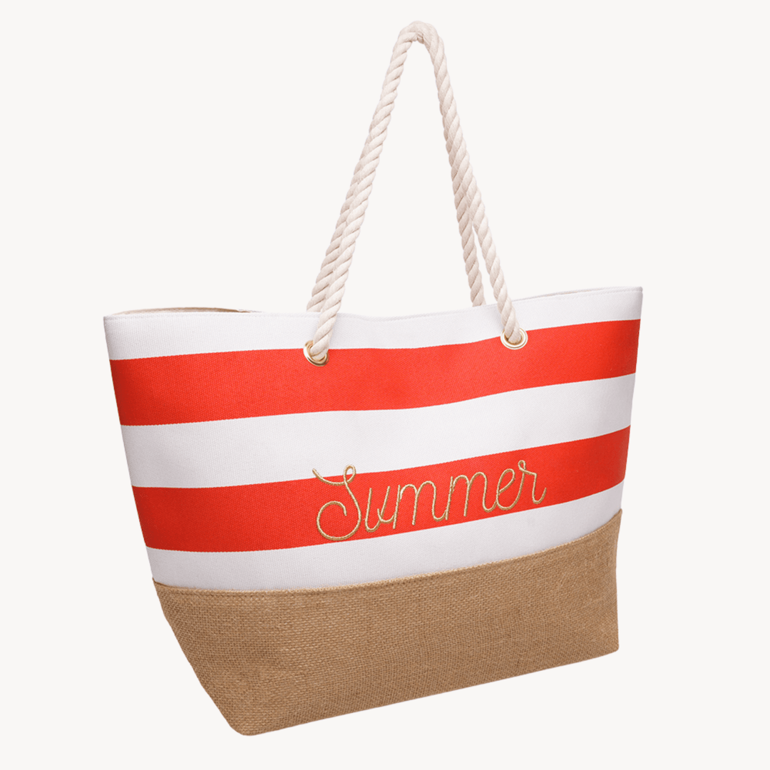 Summer Slogan Beach Bag from You Know Who's