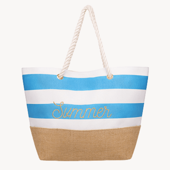 Summer Slogan Beach Bag from You Know Who's