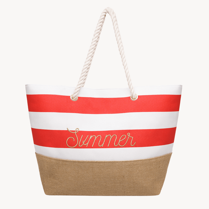 Summer Slogan Beach Bag from You Know Who's