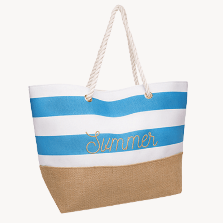 Summer Slogan Beach Bag from You Know Who's