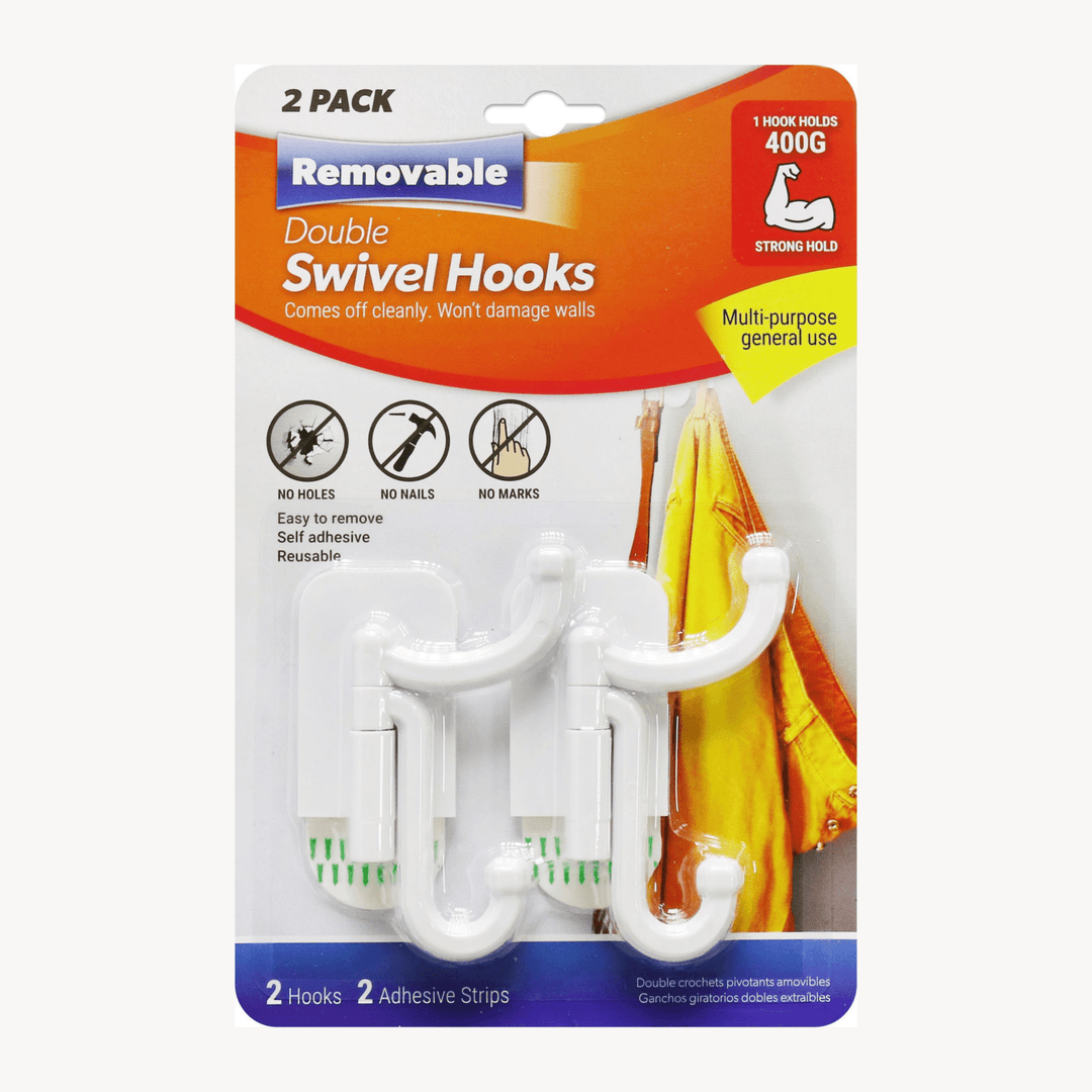 Swivel Hooks Removable 2 Pack from You Know Who's