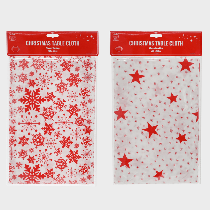 Table cloth red rect asst from You Know Who's